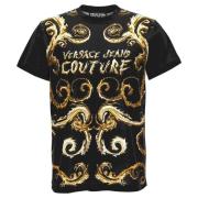 T-shirts en Polos Versace Jeans Couture , Black , Heren