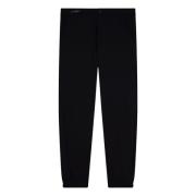 Marine Regular Fit Nylon Broek Paul & Shark , Black , Heren