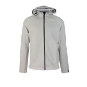 Warme Grijze Hoodie met Rits Colmar , Gray , Heren