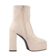 Heeled Boots Noa Harmon , Beige , Dames