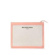 Pre-owned Canvas clutches Balenciaga Vintage , Multicolor , Dames