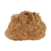 Langharige Shearling Jas Hereu , Brown , Dames