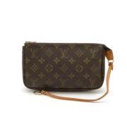 Pre-owned Fabric handbags Louis Vuitton Vintage , Brown , Dames