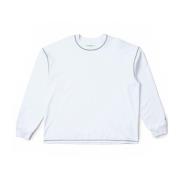 Contrast LS Wit Katoen T-Shirt 2023 New Amsterdam Surf Association , W...