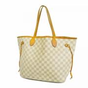 Pre-owned Fabric shoulder-bags Louis Vuitton Vintage , White , Dames