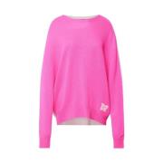 Stijlvolle Gebreide Pullover Sweater Dsquared2 , Pink , Dames