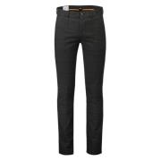 Oranje Chino Slim Fit Broek Hugo Boss , Black , Heren