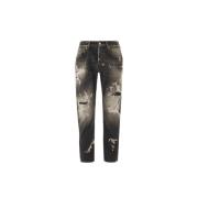 Reguliere jeans met vervaagde wassing John Richmond , Gray , Heren