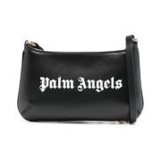 Zwarte Giorgina Mini Tas Palm Angels , Black , Dames