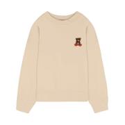 Iconische Teddy Sweater in Zand Barrow , Beige , Heren