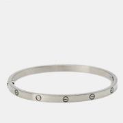 Pre-owned White Gold bracelets Cartier Vintage , Gray , Dames