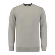 Geribbelde Crewneck Gebreide kleding Pure Path , Beige , Heren