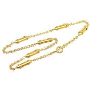 Pre-owned Metal chanel-jewelry Chanel Vintage , Yellow , Dames