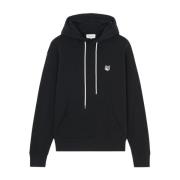 Vossenkop Patch Hoodie Maison Kitsuné , Black , Heren