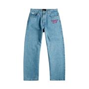 Dawn Baggy Geweven Broek Rassvet , Blue , Heren