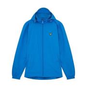 Blauwe Rits Hoodie Lente/Zomer 2024 Lyle & Scott , Blue , Heren