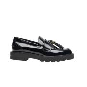 Tassel Loafer met verhoogde zool Stuart Weitzman , Black , Dames