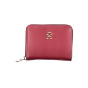 Elegante Roze Damesportemonnee Tommy Hilfiger , Red , Dames