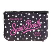 Neopreen etui met print en rits MC2 Saint Barth , Pink , Dames