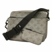 Pre-owned Fabric shoulder-bags Louis Vuitton Vintage , Gray , Dames