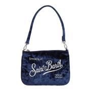 Winter Schouder Pochette Stijlvolle Mode MC2 Saint Barth , Blue , Dame...