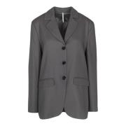 Monope Blazer in Elegant Stijl Liviana Conti , Gray , Dames