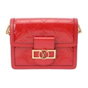 Pre-owned Fabric shoulder-bags Louis Vuitton Vintage , Red , Dames