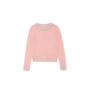 Roze vest met edelstenen Ermanno Scervino , Pink , Dames