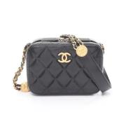 Pre-owned Fabric chanel-bags Chanel Vintage , Black , Dames