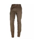 Stijlvolle Jeans en Broeken Made in Italia , Brown , Heren