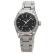 Pre-owned Stainless Steel watches Omega Vintage , Black , Heren