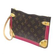 Pre-owned Fabric louis-vuitton-bags Louis Vuitton Vintage , Brown , Da...