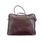 Pre-owned Leather handbags Balenciaga Vintage , Purple , Dames