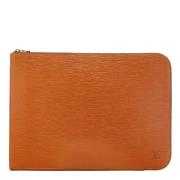 Pre-owned Leather louis-vuitton-bags Louis Vuitton Vintage , Orange , ...