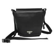 Pre-owned Leather prada-bags Prada Vintage , Black , Dames