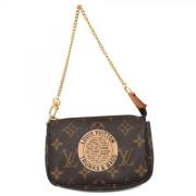 Pre-owned Fabric louis-vuitton-bags Louis Vuitton Vintage , Brown , Da...