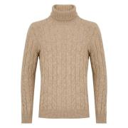 Beige Sweater Collectie Kangra , Beige , Heren