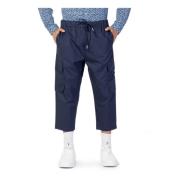 Blauwe Cargo Broek Lente/Zomer Effen Antony Morato , Blue , Heren