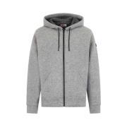 Heren Grijs Melange Technische Stof Sweatshirt MC2 Saint Barth , Gray ...