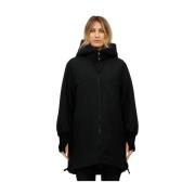 Omkeerbare gewatteerde parka Duno , Black , Dames