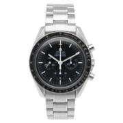 Pre-owned Stainless Steel watches Omega Vintage , Black , Heren