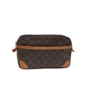 Pre-owned Canvas louis-vuitton-bags Louis Vuitton Vintage , Brown , Da...