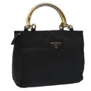 Pre-owned Nylon handbags Prada Vintage , Black , Dames