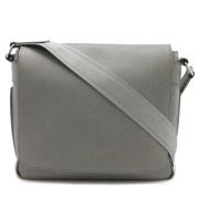 Pre-owned Leather louis-vuitton-bags Louis Vuitton Vintage , Gray , He...