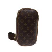 Pre-owned Canvas louis-vuitton-bags Louis Vuitton Vintage , Brown , Da...