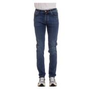 Luxe Denim Jeans Nick Fit Jacob Cohën , Blue , Heren