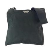 Pre-owned Canvas prada-bags Prada Vintage , Black , Dames