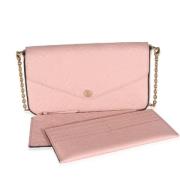 Pre-owned Leather louis-vuitton-bags Louis Vuitton Vintage , Pink , Da...