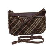 Pre-owned Canvas shoulder-bags Burberry Vintage , Brown , Dames