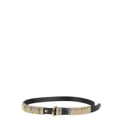 Stijlvolle Ring Riem voor Vrouwen Federica Tosi , Black , Dames